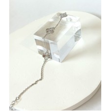 Ασημένιο βραχιόλι με 3 σταυρουδάκια (SB39)